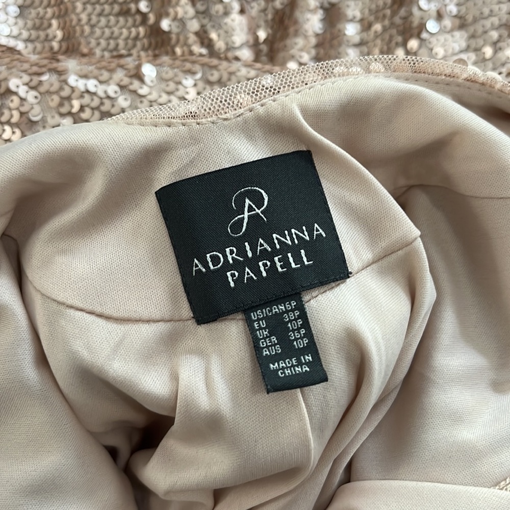 ADRIANNA PAPELL ⭐️ Sequin Evening Gown - Picture 7 of 12